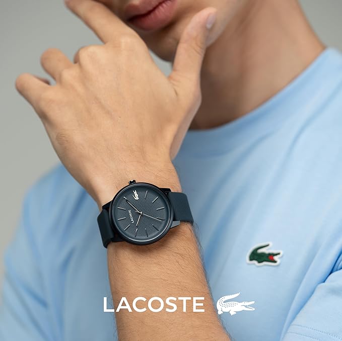 Reloj Analógico de Cuarzo para Hombre con Correas en Silicona