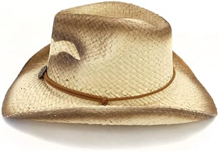 Sombrero de Vaquero Occidental Sombrero de Paja Hombres