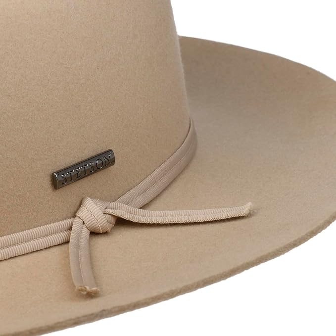 Sombrero Western Ten Sleep Hombre - de Vaquero Fieltro Lana Rodeo con Banda