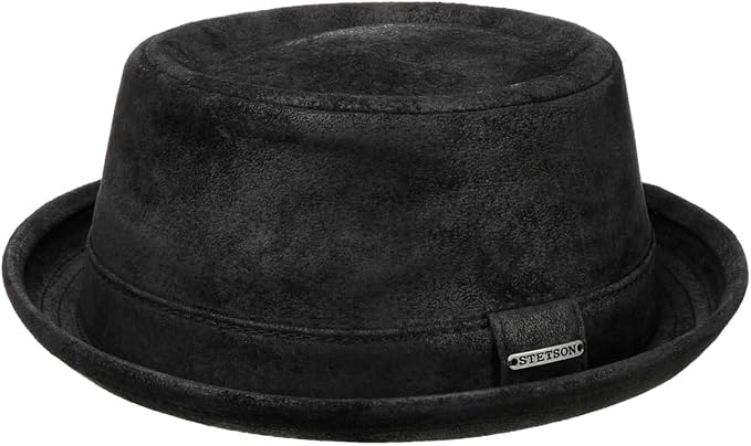 Sombrero de Cuero de Hombre - Sombrero de Cuero de porcino