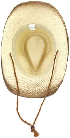 Sombrero de Vaquero Occidental Sombrero de Paja Hombres