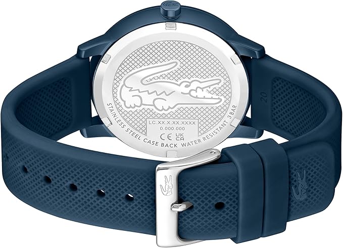 Reloj Analógico de Cuarzo para Hombre con Correas en Silicona