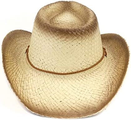 Sombrero de Vaquero Occidental Sombrero de Paja Hombres