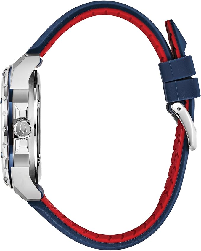 Reloj automático con correa de silicona de 3 manecillas para hombre, luminoso, 200 m