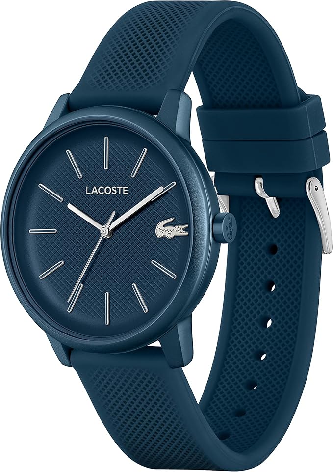 Reloj Analógico de Cuarzo para Hombre con Correas en Silicona