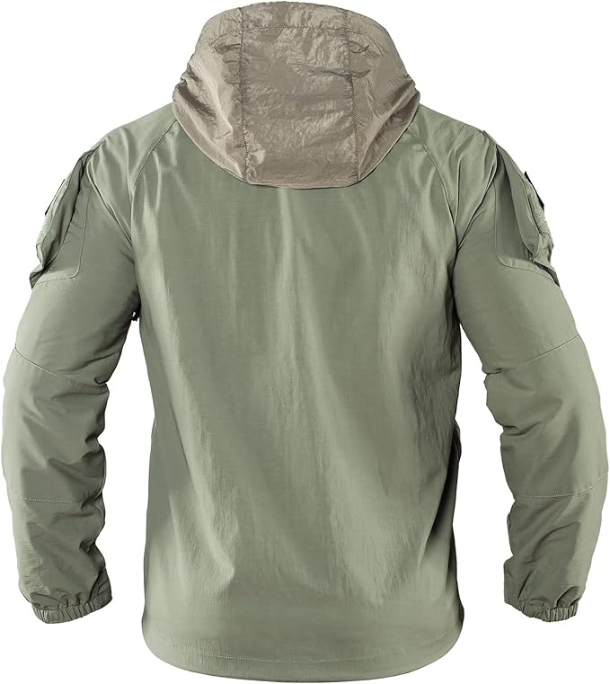 Chaqueta táctica, de tejido softshell, ligeras, de nailon resistente, PCU LVL5