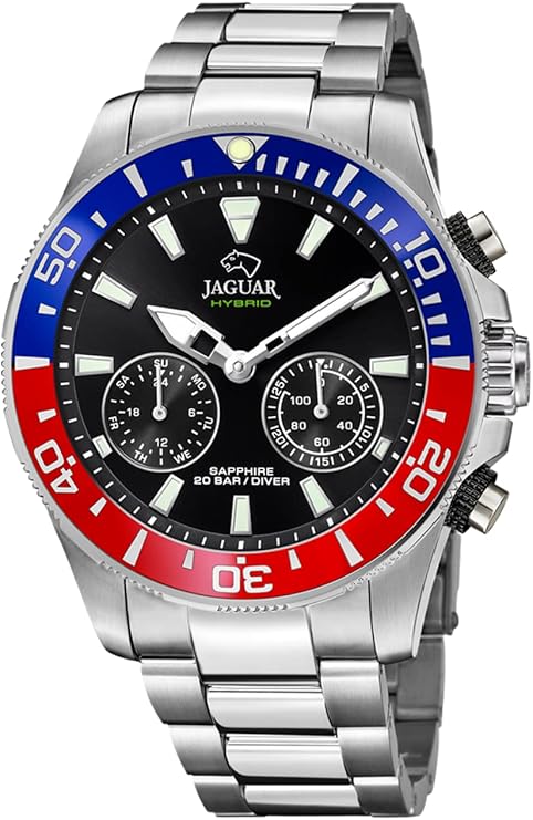 Reloj Inteligente Hombre Híbrido Connected de Acero Inoxidable