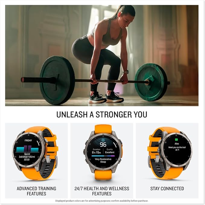 Reloj Inteligente GPS multideportivo Premium, batería de Larga duración