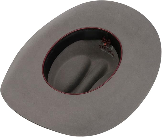 Sombrero Western Laramie Wool Hombre - de Vaquero Lana Rodeo con Banda Piel otoño
