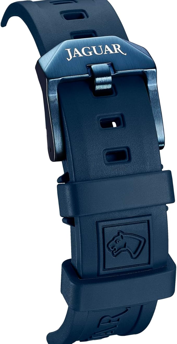 Reloj Automático Hombre de Caucho Azul Reloj Analógico