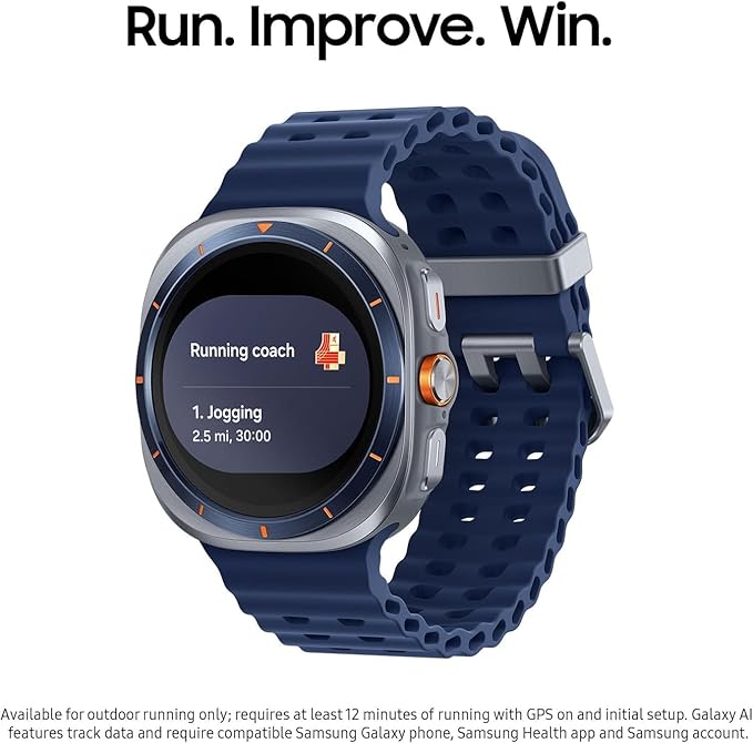 Reloj Ultra (47 mm, LTE, azul titanio) con batería de hasta 100 horas&nbsp;