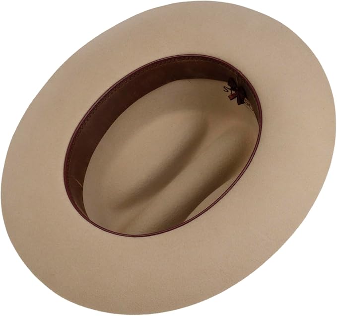 Sombrero Western Ten Sleep Hombre - de Vaquero Fieltro Lana Rodeo con Banda