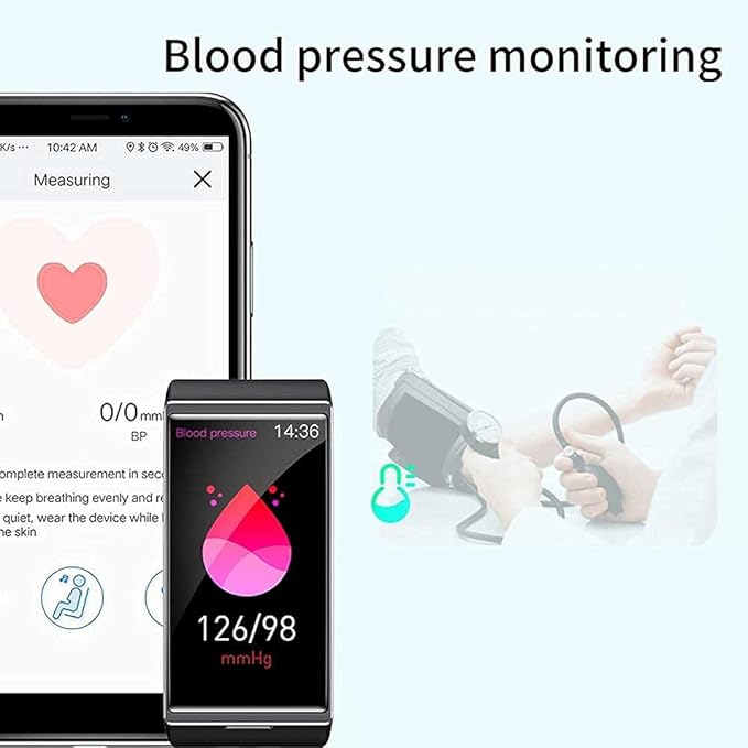 Reloj Inteligente para Hombres 1 91 con Monitor de Ritmo Cardíaco&nbsp;