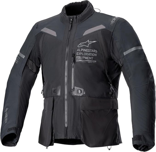 Chaqueta ST-7 2L Gore-Tex giacca tessile moto impermeabile, negro