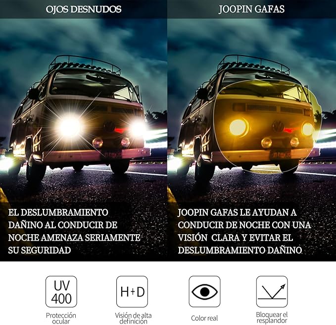 Gafas de Sol Hombre y Mujer Medio Marco Cuadradas Clásicas
